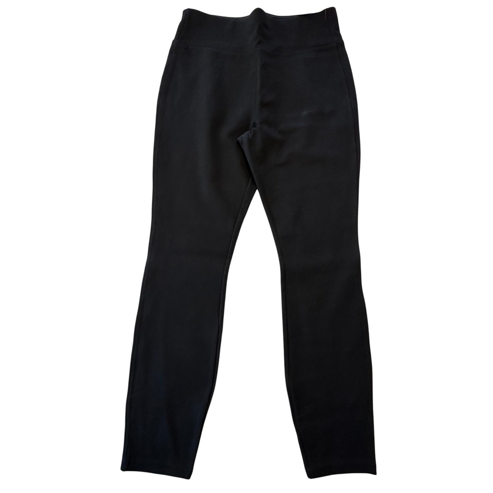 Grace The Perfect Fit Black Pull On Slim Leg Pants Tummy Control Medium NWT